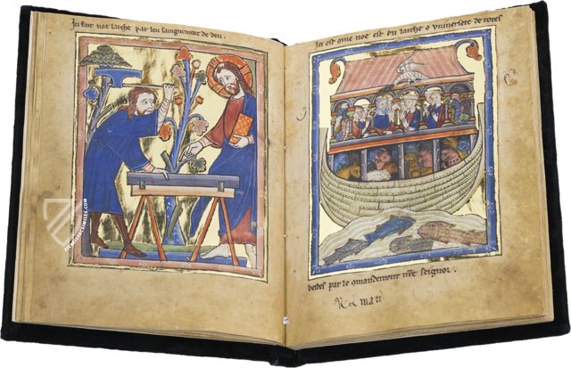 The Treasure Bible of the Middle Ages – Imago – French MS 5 – John Rylands Library (Manchester, United Kingdom)