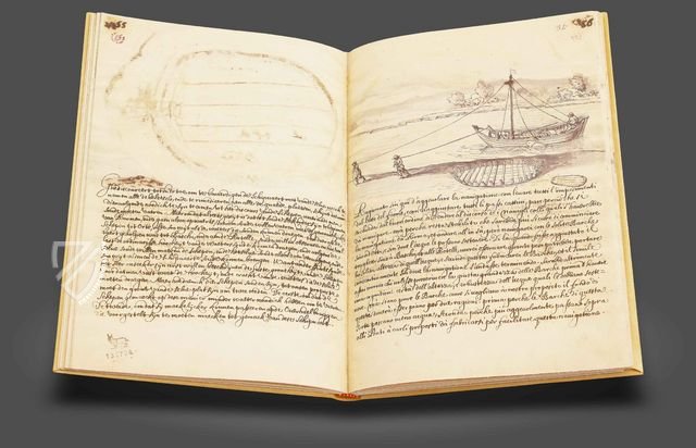 How to Make the Tiber Navigable from Perugia to Rome – Nova Charta – 34K 16 (Cors. 1227) – Biblioteca dell'Accademia Nazionale dei Lincei e Corsiniana (Rome, Italy)