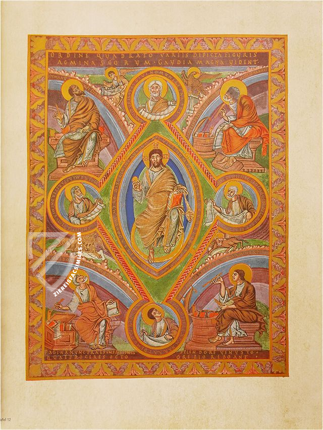 Codex Aureus of St. Emmeram – Hugo Schmidt Verlag – Clm 14000 – Bayerische Staatsbibliothek (Munich, Germany)