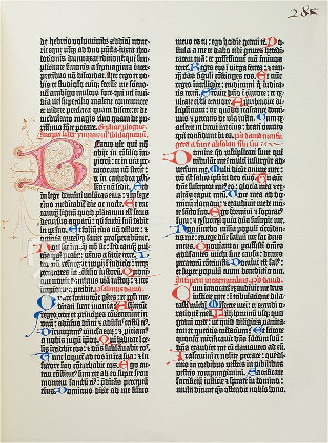 Mazarin Bible – Bibliotheca Rara – Inc. 1 – Bibliothèque Mazarine (Paris, France) Mazarin Bible – Bibliotheca Rara – Inc. 1 – Bibliothèque Mazarine (Paris, France)