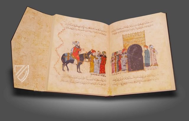 Schefer Maqamat – TouchArt – Ms. arabe 5847 – Bibliothèque nationale de France (Paris, France)