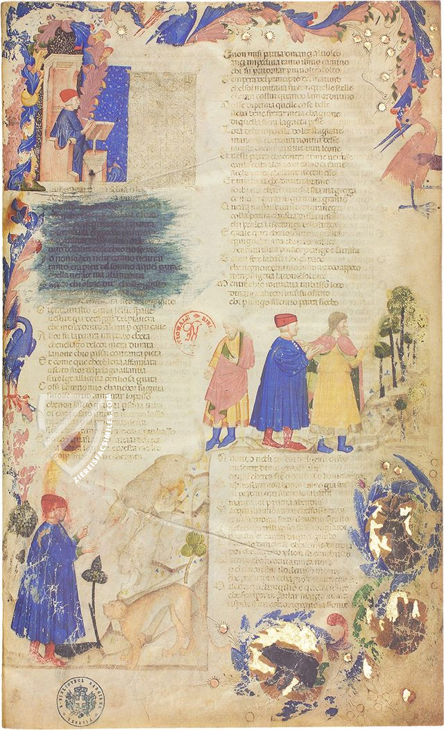 Divine Comedy - Marciana Manuscript β De Agostini/UTET β It. IX, 276 (=6902) β Biblioteca Nazionale Marciana (Venice, Italy) Divine Comedy - Marciana Manuscript β De Agostini/UTET β It. IX, 276 (=6902) β Biblioteca Nazionale Marciana (Venice, Italy)
