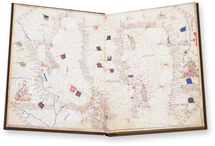 Atlas of Andrea Benincasa – Millennium Liber – Ms. latin 81 – Bibliothèque de l’Université de Genève (Geneva, Switzerland)