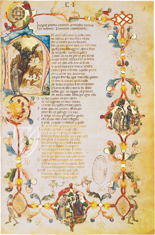 Divine Comedy - Padua 9 Manuscript β Imago β Cod. 9 β Biblioteca del Seminario Vescovile (Padua, Italy) Divine Comedy - Padua 9 Manuscript β Imago β Cod. 9 β Biblioteca del Seminario Vescovile (Padua, Italy)
