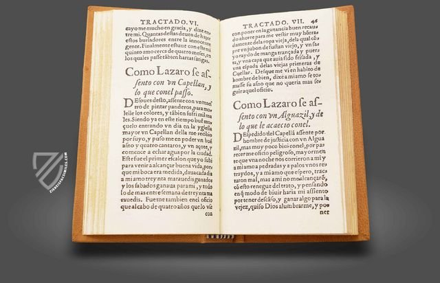Life of Lazarillo de Tormes Facsimile Edition