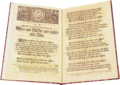 Aria "Alles mit Gott und nichts ohn' ihn" BWV 1127 – Bärenreiter-Verlag – Herzogin Anna Amalia Bibliothek (Weimar, Germany)