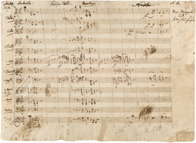 Cosi Fan Tutte K. 588 – Bärenreiter-Verlag – Biblioteka Jagiellońska (Cracow, Poland) / Staatsbibliothek Preussischer Kulturbesitz (Berlin, Germany) / Stadt- und Universitätsbibliothek (Frankfurt am Main, Germany) 