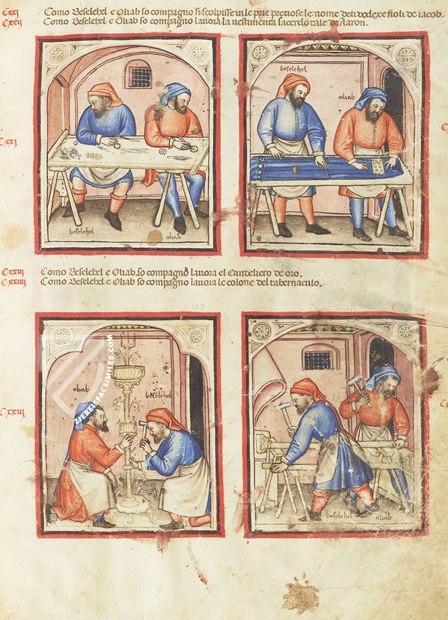 Paduan Bible Picture Book – Quaternio Verlag Luzern – Add. MS 15277 – British Library (London, United Kingdom)