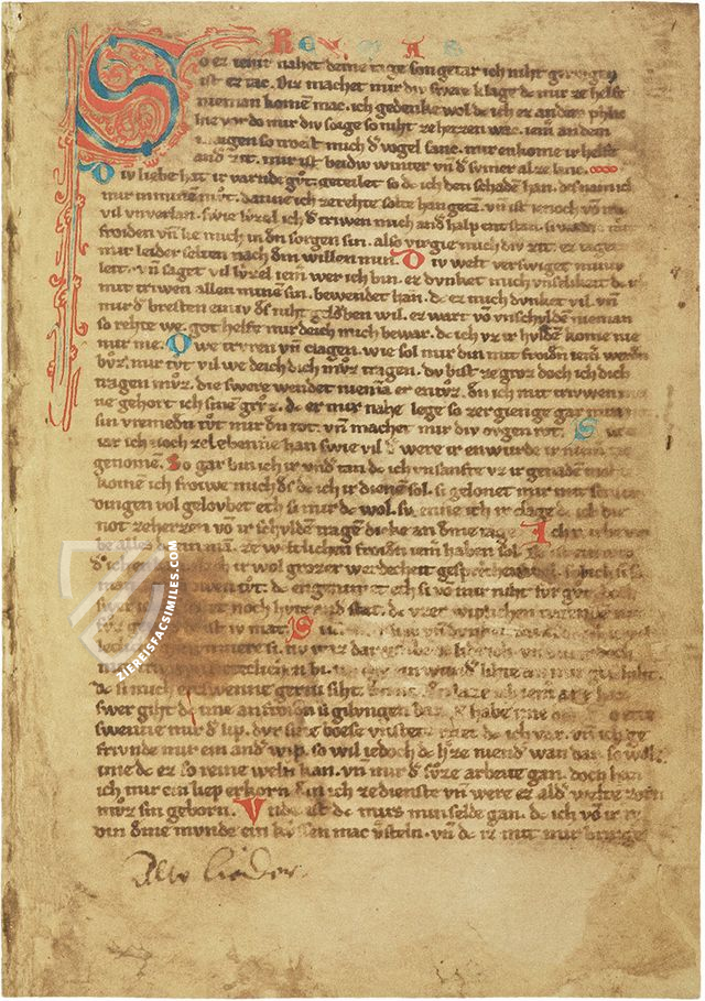 Kleine Heidelberger Liederhandschrift â Reichert Verlag â Cod. Pal. germ. 357 â UniversitĂ€tsbibliothek (Heidelberg, Germany) Kleine Heidelberger Liederhandschrift â Reichert Verlag â Cod. Pal. germ. 357 â UniversitĂ€tsbibliothek (Heidelberg, Germany)