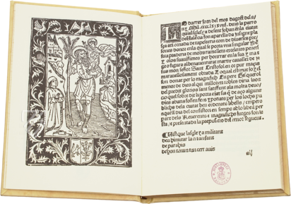 Obra a Llaors del Benaventurat lo Senyor Sent Cristofol – Vicent Garcia Editores – Inc. 1471 – Biblioteca Nacional de España (Madrid, Spain)