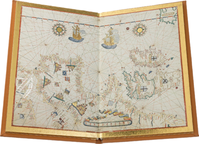 The Golden Nautical Atlas – PIAF – Biblioteca Nacional de España (Madrid, Spain)