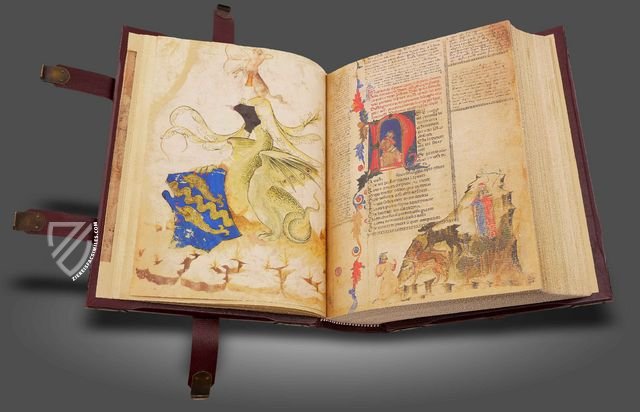 Divine Comedy - Pluteo 40.7 Manuscript – Istituto dell'Enciclopedia Italiana - Treccani – Ms. Pluteo 40.7 – Biblioteca Medicea Laurenziana (Florence, Italy)