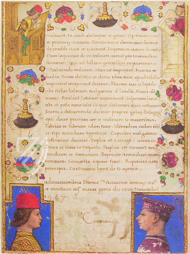 Codex Sforza – Nova Charta – Varia 75 – Biblioteca Reale di Torino (Turin, Italy)