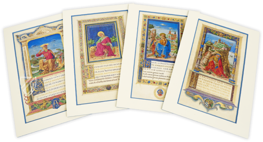 The Four Evangelists – Belser Verlag – Urbinas Latinus 10 – Biblioteca Apostolica Vaticana (Vatican City, State of the Vatican City)