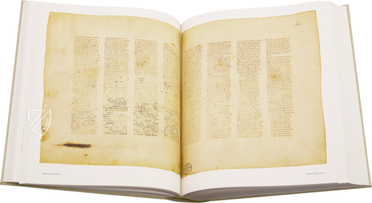 Codex Sinaiticus –  Hendrickson Publishers – Add MS 43725 / Cod. gr. I / MS gr. 2, Ms. Gr. 259, MS gr. 843, MS OLDP O 156  – British Library (London, United Kingdom) / Leipzig University Library (Leipzig, Germany) / National Library of Russia (St. P