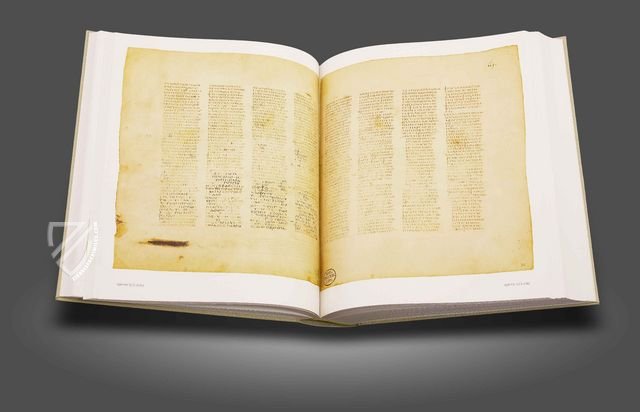 Codex Sinaiticus –  Hendrickson Publishers – Add MS 43725 / Cod. gr. I / MS gr. 2, Ms. Gr. 259, MS gr. 843, MS OLDP O 156  – British Library (London, United Kingdom) / Leipzig University Library (Leipzig, Germany) / National Library of Russia (St. P