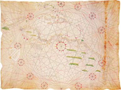 Portolan Chart of the Pacific Ocean – Circulo Cientifico – Cod. Guelf. 103, Aug. 2 – Herzog August Bibliothek (Wolfenbüttel, Germany)