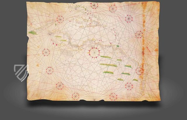 Portolan Chart of the Pacific Ocean – Circulo Cientifico – Cod. Guelf. 103, Aug. 2 – Herzog August Bibliothek (Wolfenbüttel, Germany)