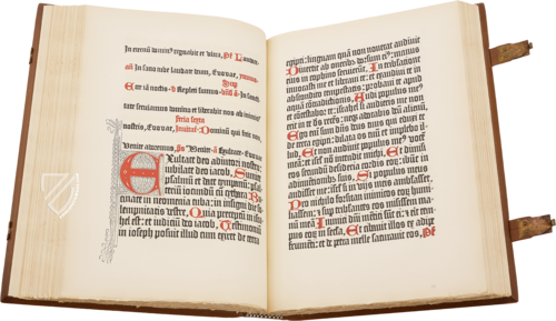 Mainz Psalter – Verlag Bibliophile Drucke Josef Stocker – Ink. 4.B.1 – Österreichische Nationalbibliothek (Vienna, Austria)