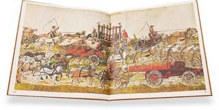 Triumphal Procession of Emperor Maximilian I - Vienna Codex – Akademische Druck- u. Verlagsanstalt (ADEVA) – Inv. 25205 - Inv. 25263 – Albertina Museum (Vienna, Austria)