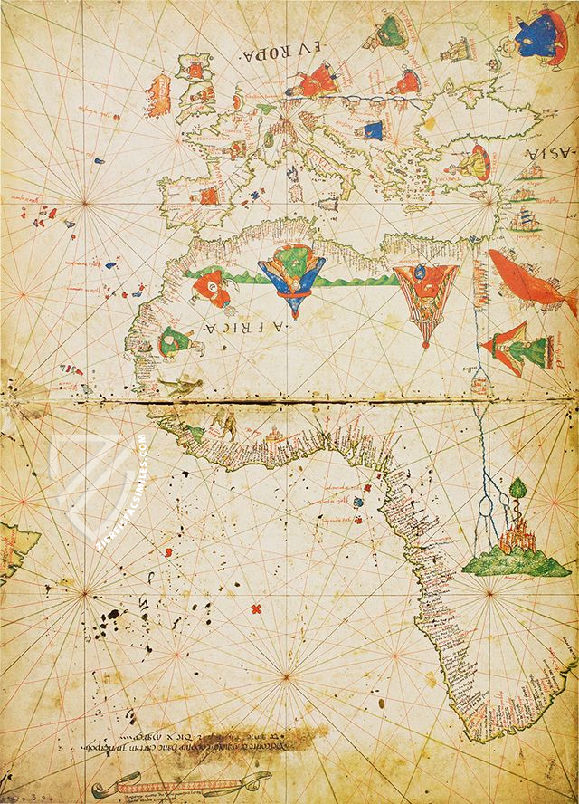 Vesconte Maggiolo - The Nautical Atlas of 1512 – Urs Graf Verlag – Biblioteca Palatina (Parma, Italy)