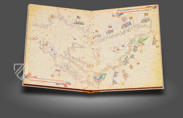 Vesconte Maggiolo - The Nautical Atlas of 1512 – Urs Graf Verlag – Biblioteca Palatina (Parma, Italy)