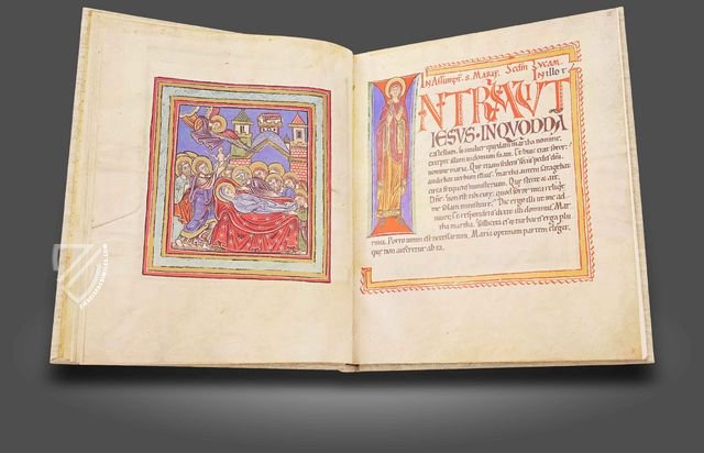 Gospel Lectionary from Saint Peter in the Black Forest – Feuermann Verlag – Cod. St. Peter perg. 7 – Badische Landesbibliothek (Karlsruhe, Germany)