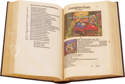 Martin Luther - The 1534 Bible – Taschen Verlag – Cl I: 58 (b) und (c)  – Herzogin Anna Amalia Bibliothek (Weimar, Germany)