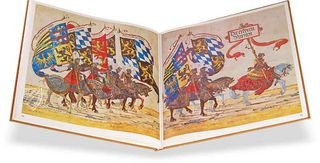 Triumphal Procession of Emperor Maximilian I - Graz Codex – Akademische Druck- u. Verlagsanstalt (ADEVA) – Rara 1   III 11722 – Universitätsbibliothek Heidelberg (Heidelberg, Germany)