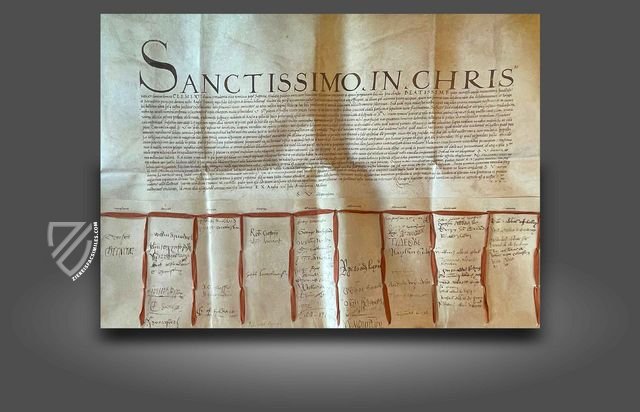 The 1530 Letter to Pope Clement VII – Scrinium – A.A., Arm. I-XVIII 4098A – Archivum Secretum Vaticanum (Vatican City, Vatican City State)