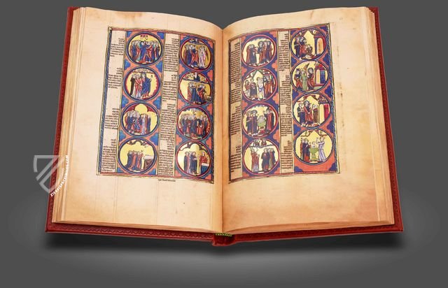 Harley 1527 Bible Moralisée – Imago – MS Harley 1527 – British Library (London, United Kingdom)