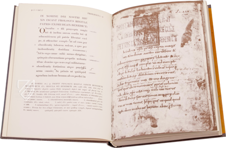 Saint Benedict's Rule from St. Gall – Eos-Verlag – Cod. Sang. 914 – Stiftsarchiv St. Gallen (St. Gallen, Switzerland)