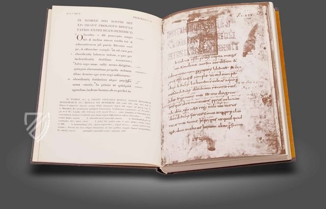 Saint Benedict's Rule from St. Gall – Eos-Verlag – Cod. Sang. 914 – Stiftsarchiv St. Gallen (St. Gallen, Switzerland)