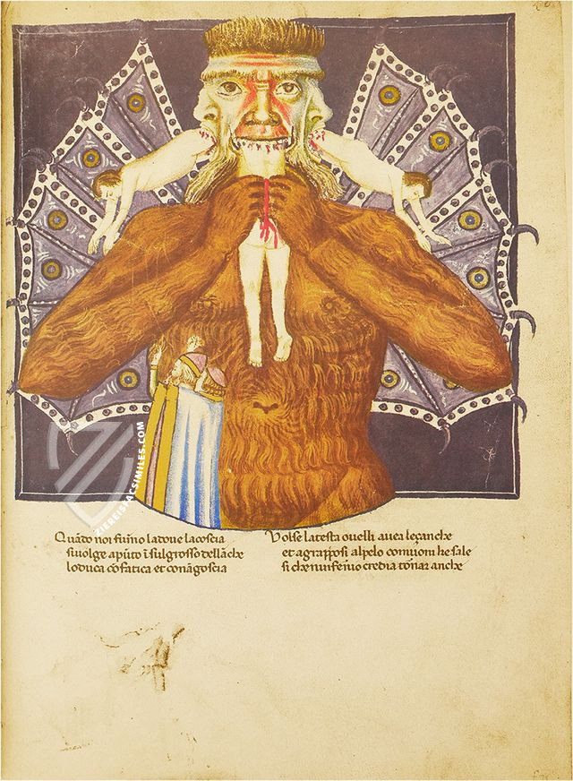 Divine Comedy - Hamburg-Altona Manuscript – Gebr. Mann Verlag – Bibliothek des Gymnasiums Christianeum (Hamburg, Germany)