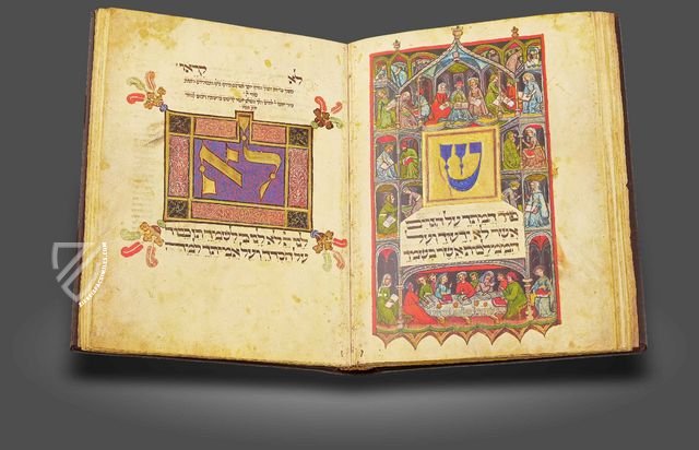 Darmstadt Pessach Haggadah - Codex Orientalis 8 – Propyläen Verlag – Cod. Or. 8 – Universitäts- und Landesbibliothek Darmstadt (Darmstadt, Germany)