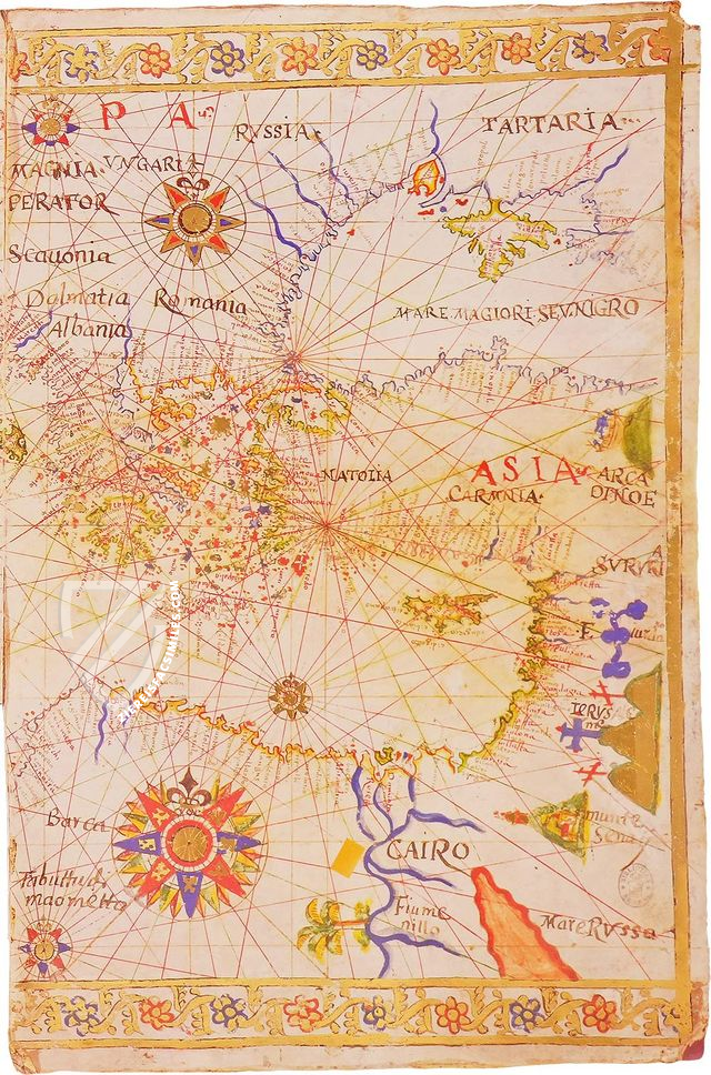 Carta Nautica Vitr 4-21 – Sorli Ediciones – Vitr. 4-21 – Biblioteca Nacional de España (Madrid, Spain)