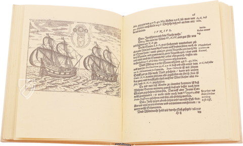Warhafftige Relation. Derer dreyen newen unerhörten, seltzamen Schiffart, so die Holländischen und Seeländischen Schiff Anno 1594. 1595. Und 1596.  – Oceanum Verlag – 	
72-0596 – Deutsches Schifffahrtmuseum Bremerhaven (Bremerhaven, Germany)
