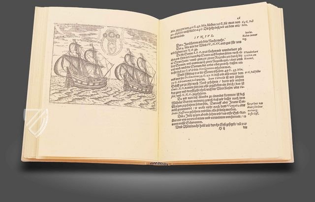 Warhafftige Relation. Derer dreyen newen unerhörten, seltzamen Schiffart, so die Holländischen und Seeländischen Schiff Anno 1594. 1595. Und 1596.  – Oceanum Verlag – 	
72-0596 – Deutsches Schifffahrtmuseum Bremerhaven (Bremerhaven, Germany)
