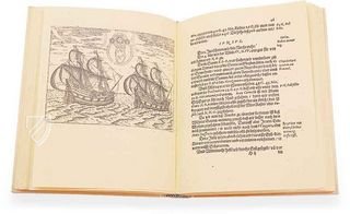 Warhafftige Relation. Derer dreyen newen unerhörten, seltzamen Schiffart, so die Holländischen und Seeländischen Schiff Anno 1594. 1595. Und 1596.  – Oceanum Verlag – 	
72-0596 – Deutsches Schifffahrtmuseum Bremerhaven (Bremerhaven, Germany)