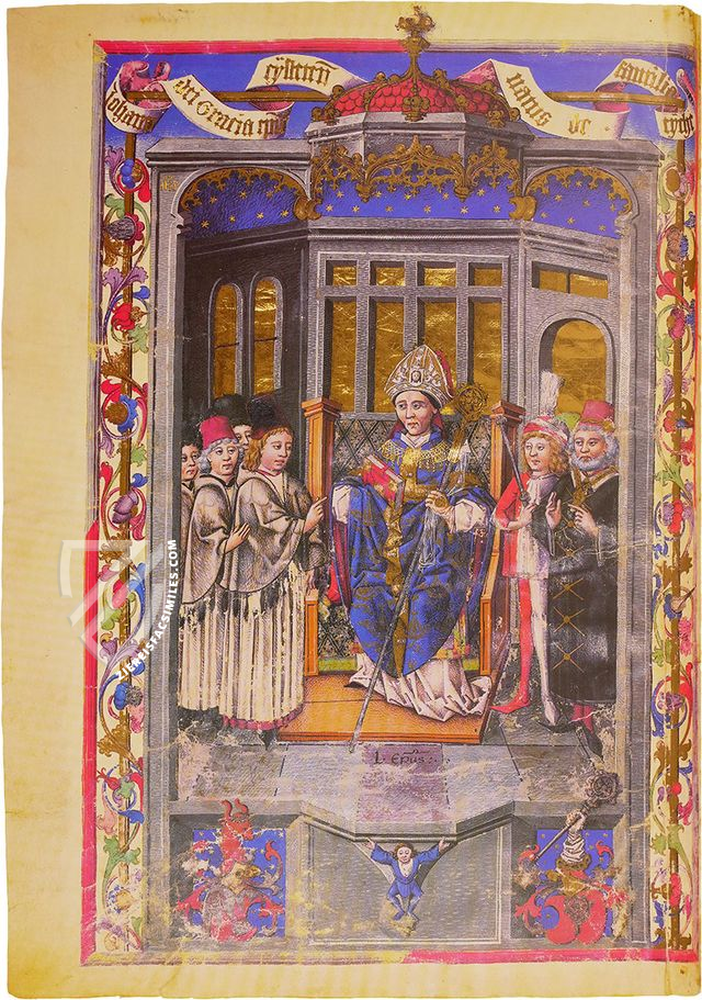 Pontifical Gundekarianum – Reichert Verlag – Codex B 4 – Diözesanarchiv Eichstätt (Eichstätt, Germany) Pontifical Gundekarianum – Reichert Verlag – Codex B 4 – Diözesanarchiv Eichstätt (Eichstätt, Germany)