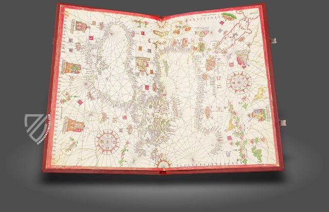 Portolan Charts of Bartolomeo Oliva – Istituto dell'Enciclopedia Italiana - Treccani – MS Canon Ital. 143 – Bodleian Library (Oxford, United Kingdom)