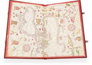Portolan Charts of Bartolomeo Oliva – Istituto dell'Enciclopedia Italiana - Treccani – MS Canon Ital. 143 – Bodleian Library (Oxford, United Kingdom)