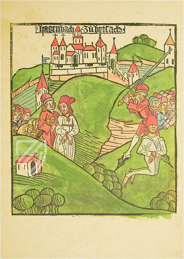 The History of Peter Hagenbach and the Burgundian Wars – Müller & Schindler – Inc. 265 – Hofbibliothek Donaueschingen (Donaueschingen, Germany)