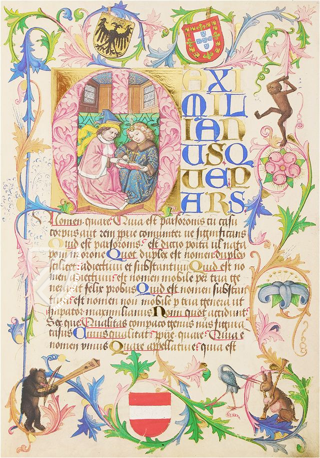 A Textbook for Emperor Maximilian I. – Andreas & Andreas Verlagsbuchhandlung – Österreichische Nationalbibliothek (Vienna, Austria)