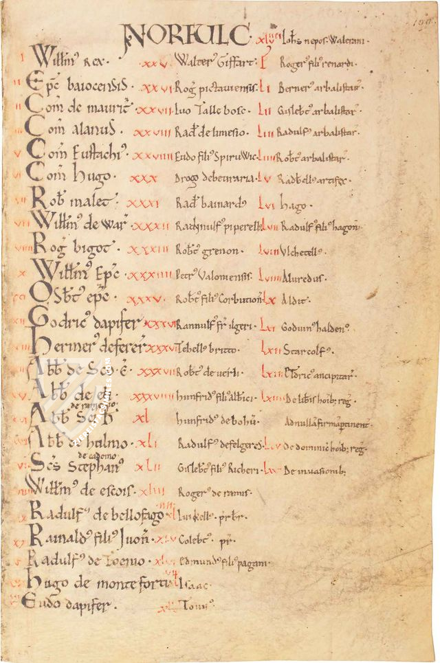 Little Domesday Book – Alecto Historical Editions – E 31/1/1, E 31/1/2, and E 31/1/3 – National Archives (London, United Kingdom)