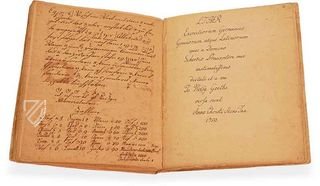 Goethe's Writing Book – Müller & Schindler – MS Ausst. 50 – University Library Johann Christian Senckenberg (Frankfurt, Germany)