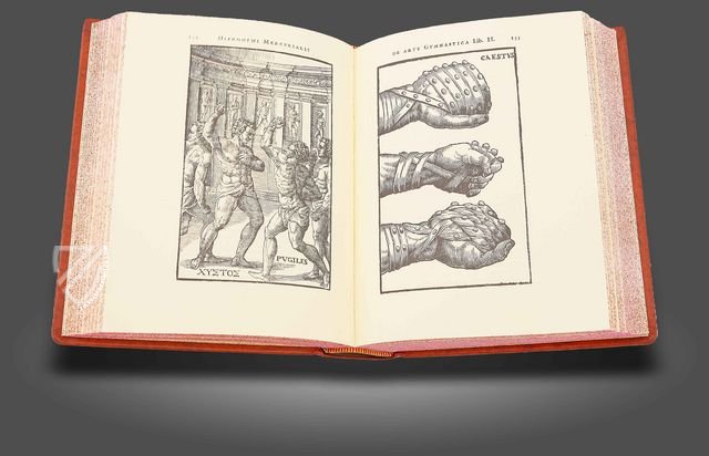 Hieronymus Mercurialis: De Arte Gymnastica – Editions Medicina Rara – Ah VI 1.4 – Universitätsbibliothek Tübingen (Tübingen, Germany)