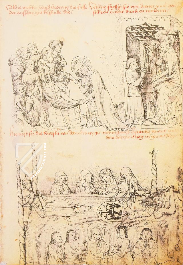 Legend of Saint Hedwig – Wydawnictwo Dolnoslaskie – IV F 192 – Wroclaw University Library (Wroclaw, Poland) Legend of Saint Hedwig – Wydawnictwo Dolnoslaskie – IV F 192 – Wroclaw University Library (Wroclaw, Poland)