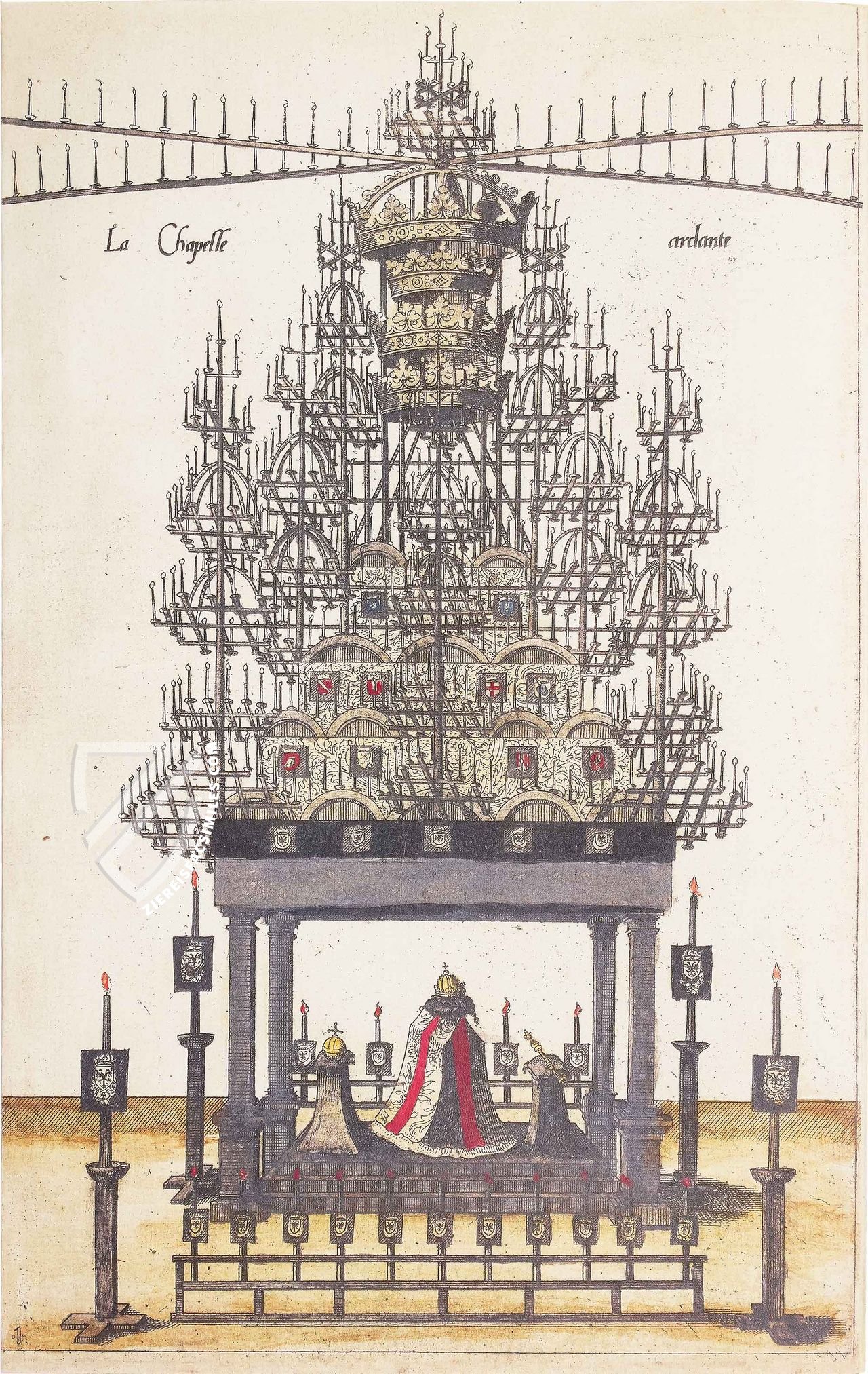 Funeral Procession of Emperor Charles V – Piaf – INVENT/80691 – Biblioteca Nacional de España (Madrid, Spain)