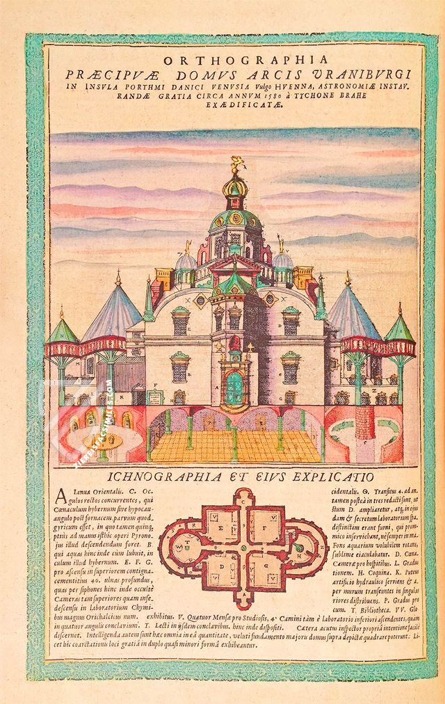 Tycho de Brahe: Astronomiae Instauratae Mechanica – Pytheas Books – S.B.14 – Sächsische Landesbibliothek - Staats - und Universitätsbibliothek (Dresden, Germany)